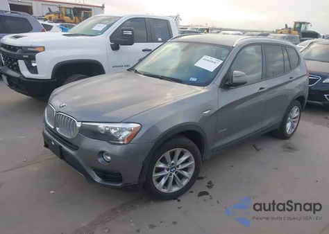 2016 BMW X3 xDrive28I z USA, uszkodzony, nr VIN 5UXWX9C56G0D65036